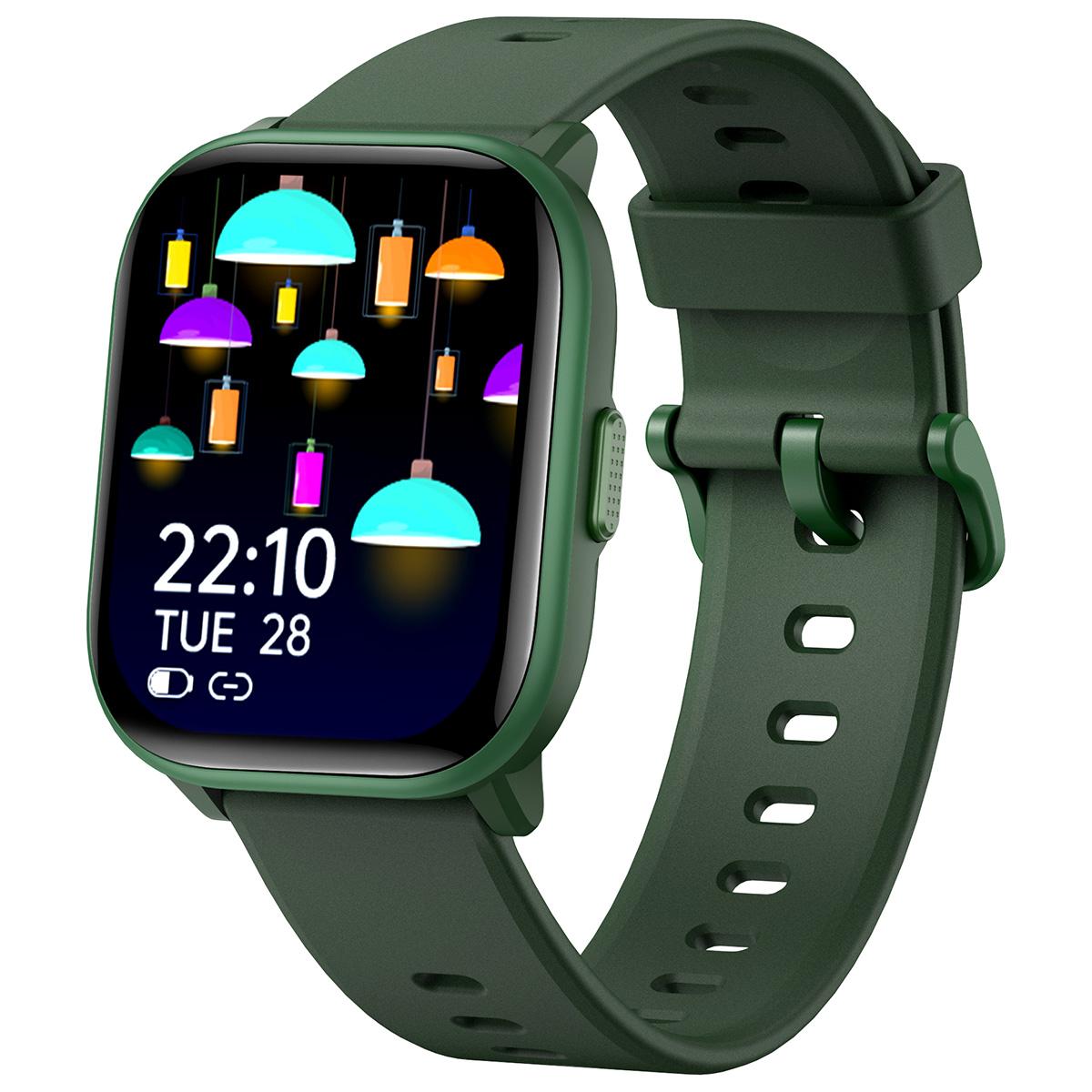 

W99 1.5 Inch IPS Screen Smart Sports Watch Fitness Tracker Heart Rate Monitor Wristwatch Green