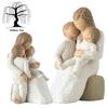 Quietly Willow Tree Figurine Mother Holding Baby Ornaments Home Desk 13cm Gift