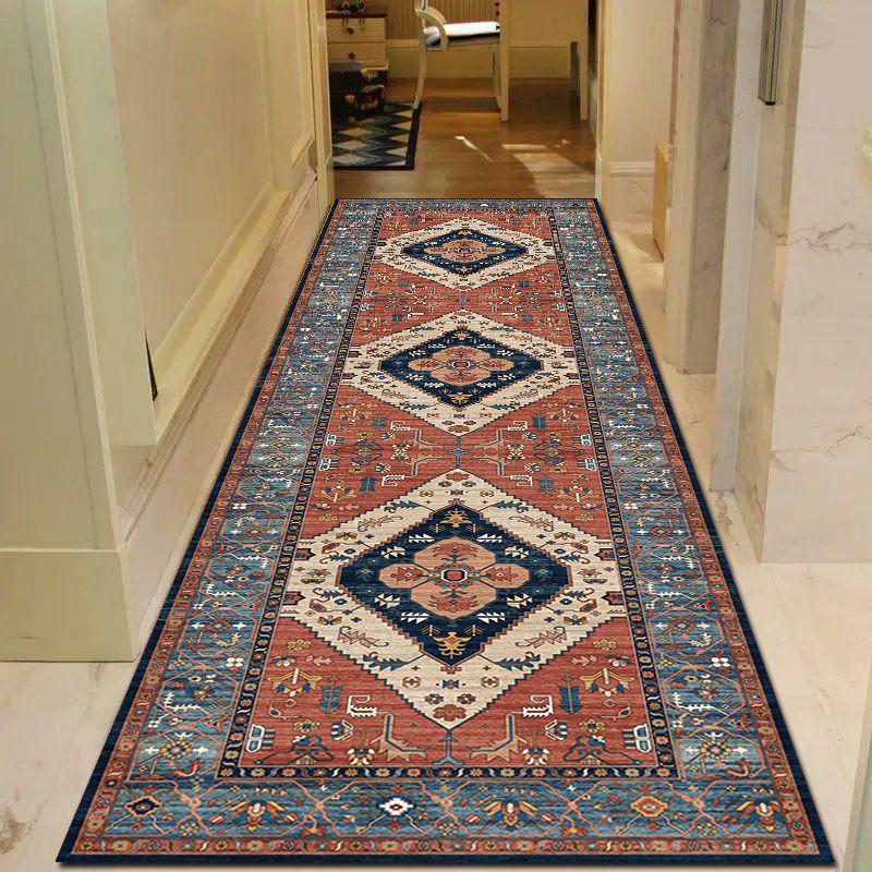 Wasserdichte Anti-Rutsch-Flurmatte: Lange Treppenhaus-Fußmatte mit Wasseraufnahme & Schmutzabweisung für Eingangsbereiche.