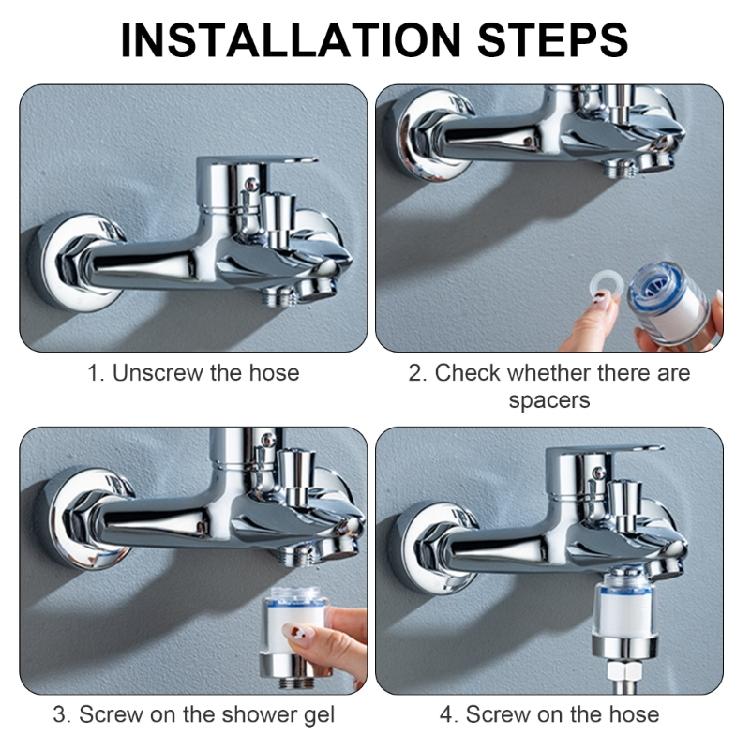 Water Outlet Purifiers Electric Water Heater Inlet Filter PP Cotton Cartridge Purifiers Pre-Filter Strong Dirt Filter