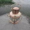 Handmade Copper Brass Ship Lantern Nautical Oil Lamp 35.56 Cm Christmas Festive Gifts Housewarming Home Office Decor Weddin G Anniversary Gift