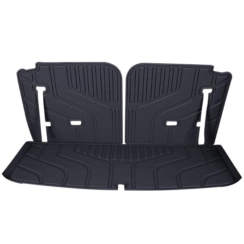 Compatible with 25 Li Auto L9 Models: TPE Trunk Mat, Semi-Enclosed Tail Box Mat, Car Decor Accessories.