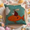 Cartoon SSam TToft Pillow Case Soft Plush Fabric DoubleSided Printed Cushion Cover Warm Winter Sofa Pillow Case