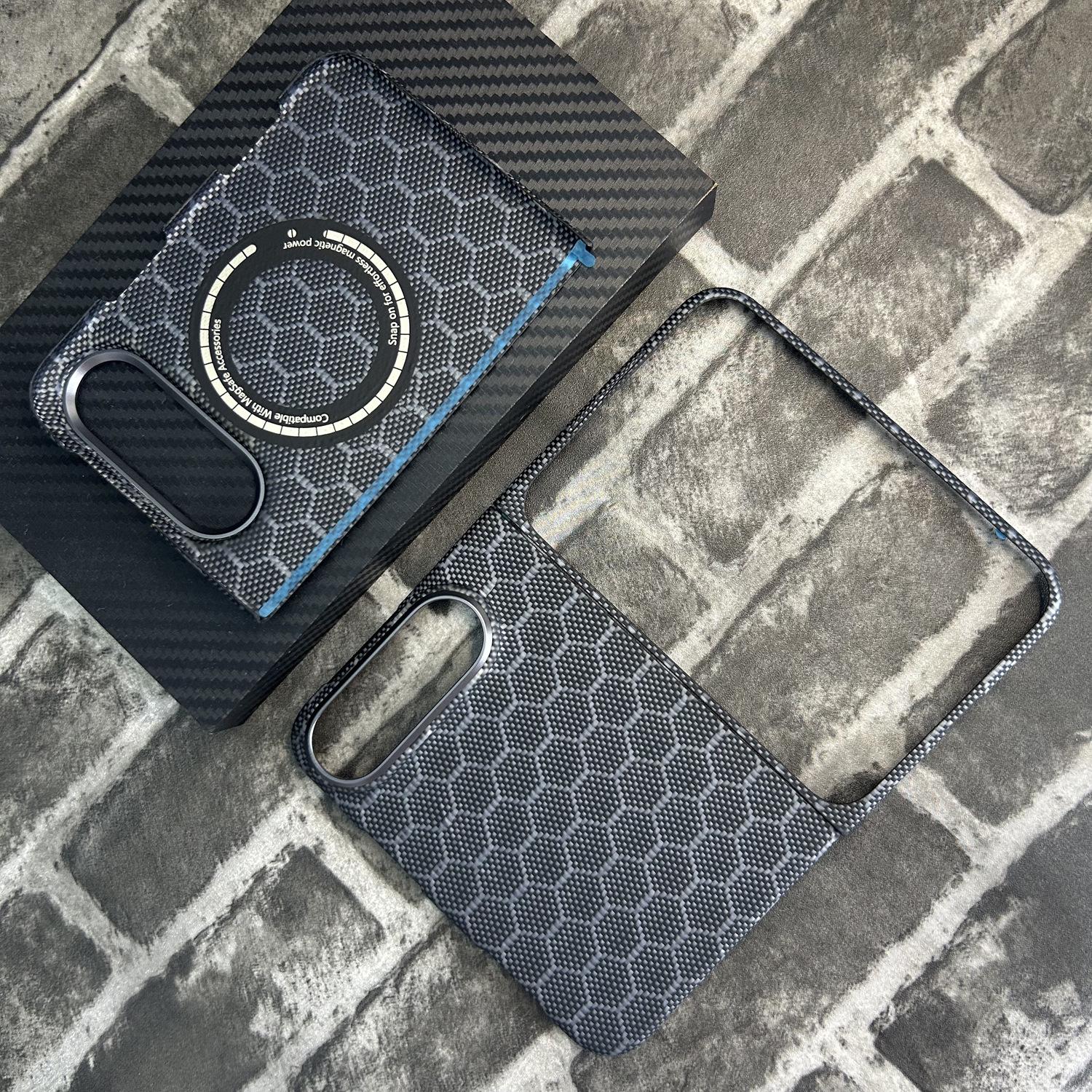 IPhone Duo Kevlar Magnetic Foldable Case