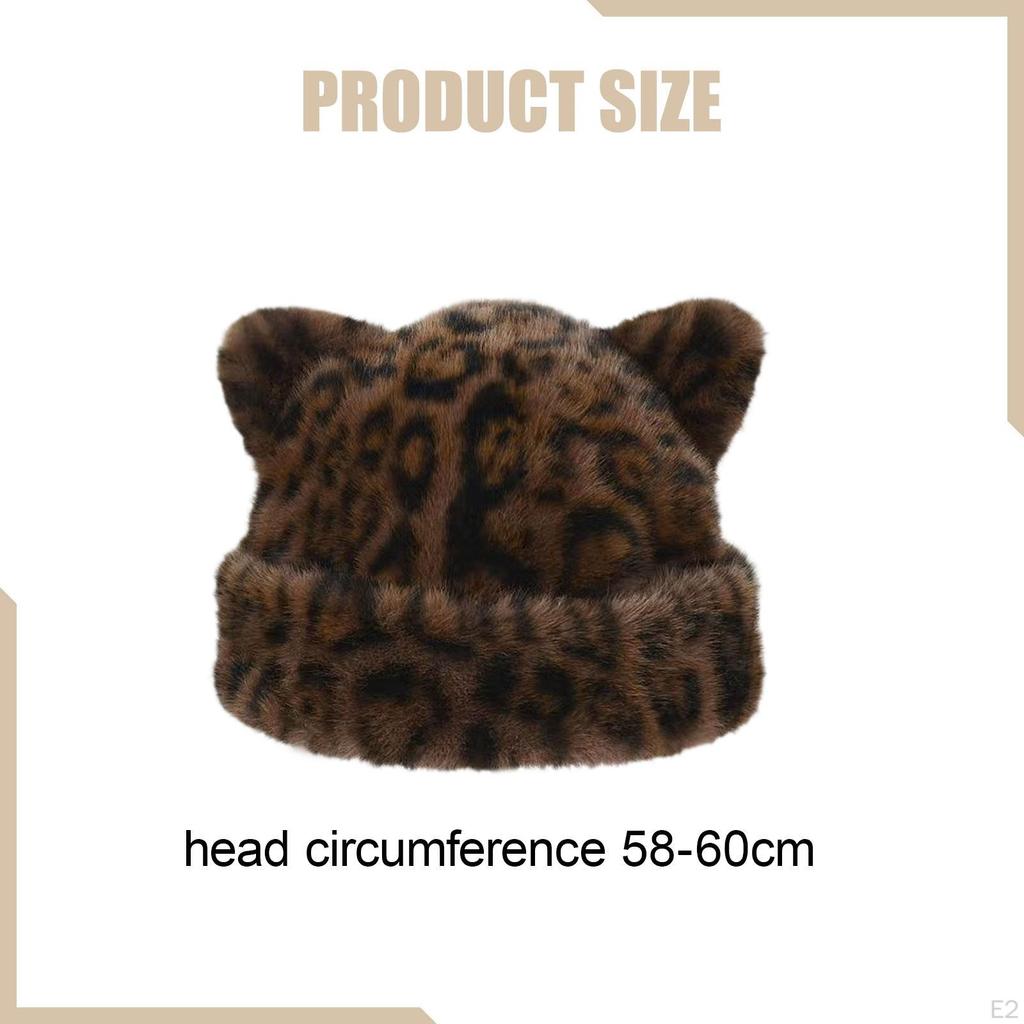 Bucket Hat Fashionable Soft Warm for Hiking Walking Travel Women Lady