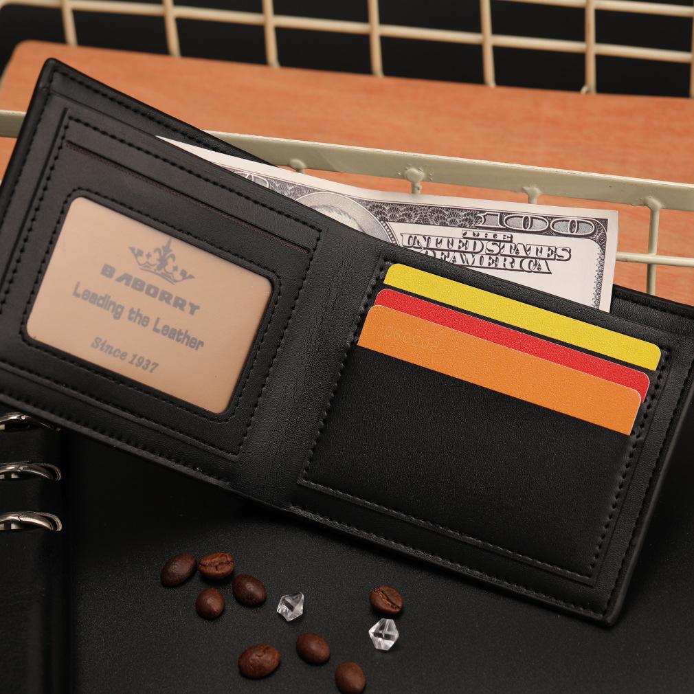 Männer Brieftaschen Dünne Brieftasche Männlichen Geld Geldbörsen Leinwand