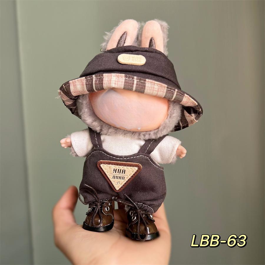 Nadaje się tylko dla 17cm Labubu Cloth, lalek winylowych, pluszaków i innych ubrań do noszenia