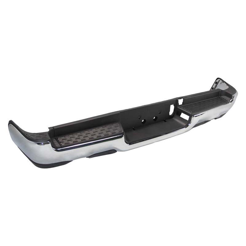 Chrome-Plated Rear Bumper for 2019-2022 Dodge Ram (No Radar Hole)