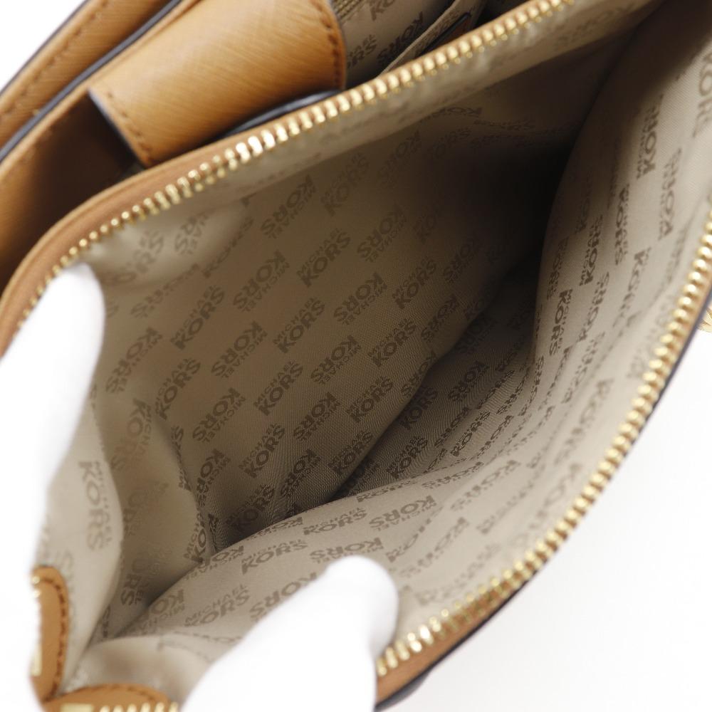 Michael Kors Geantă Tote Geantă de mână Piele maro / neagră / albă Femei Folosit