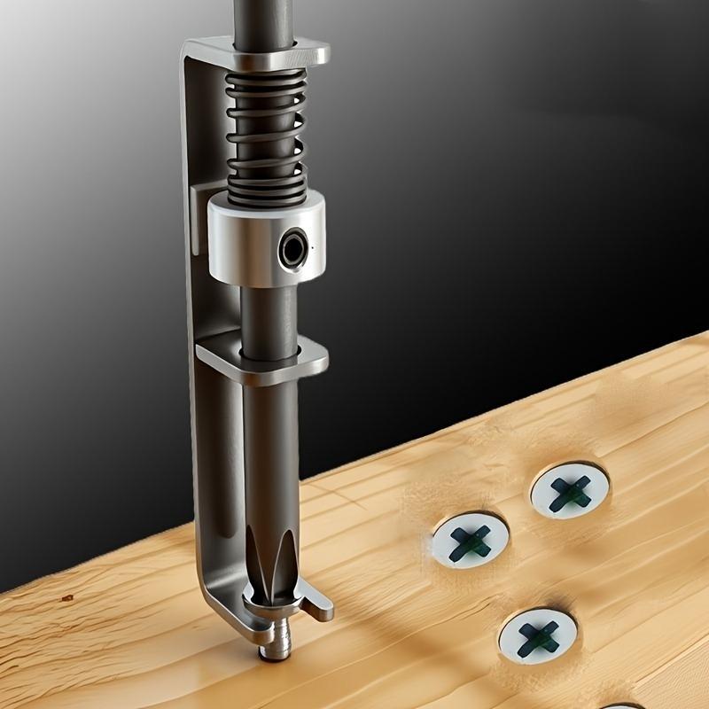 Wiosenna śrubokręt pozycjonujący Wiosenny typ Mocowanie śrub Wiertło Obsługa jedną ręką Uniwersalny bit krzyżakowy