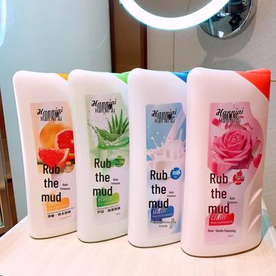 Influencer-Stil Schlamm-Peeling-Gel: Peeling Duschgel mit verschiedenen Düften für den Heimgebrauch