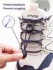 Elastic Round Shoelaces Without Ties with Press Lock Buckle for Lazy Tieless Shoes Suitable for Kids Adults Sneakers Hiking Runn