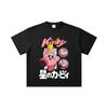 260 GSM Double Yarn 32 Count 100% Cotton Pokemon V7 Kirby Print Unisex Heavy Cotton T Shirt
