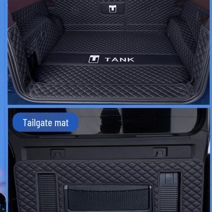 Tank 300 Full Coverage Trunk Mat: Custom Mat for Great Wall Wey Model.