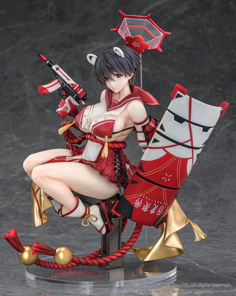 AniGift Blue Archive - Kasuga Tsubaki 17 Scale ABS & PVC Painted Complete Figure