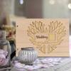 Innovative Wooden Wedding Guest Book Album Craft for Wedding Engagement Decoration