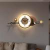 Minimalist Living Room Wall Clock LED Restaurant Number Clock Mural Watch Fashion Corridor Mute Quartz Clock Home Decor Items