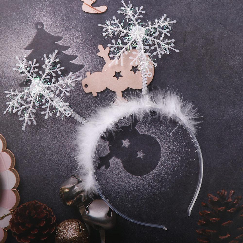 Decorations Prop Female Plush Hair Hoop Christmas Decoration Antlers Headband Christmas Headband