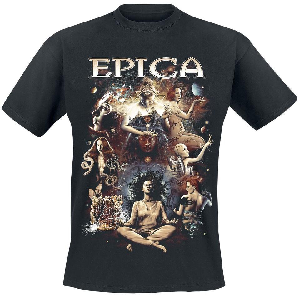 Vintage Epica Black Band Black For Men All Size S-234XL T-shirt T1842 Unisex T-Shirt S