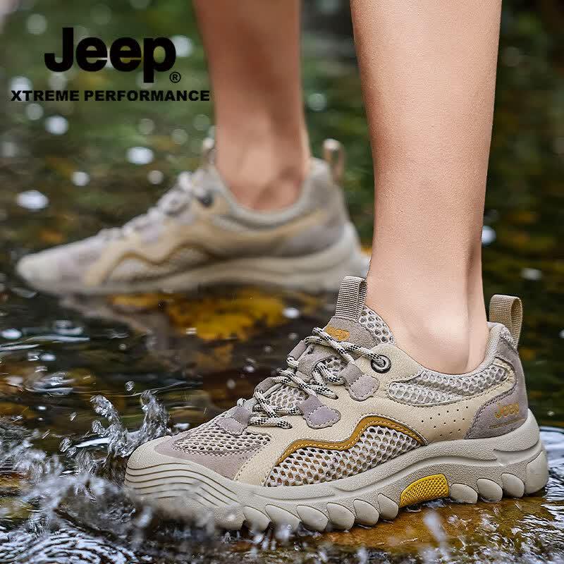 Jeep Men's Breathable Mesh Hiking & Sports Shoes