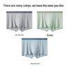 MiiOW Men's 2026 Breathable Ice Silk Boxer Briefs 3-Pack