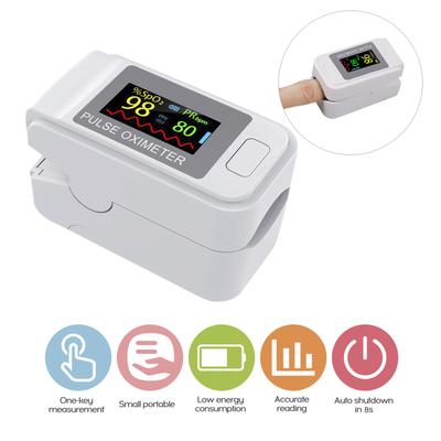 Digitálny prstový pulzný oxymeter Saturácia snímača krvného kyslíka LCD Mini SpO2 Monitor pulzovej frekvencie