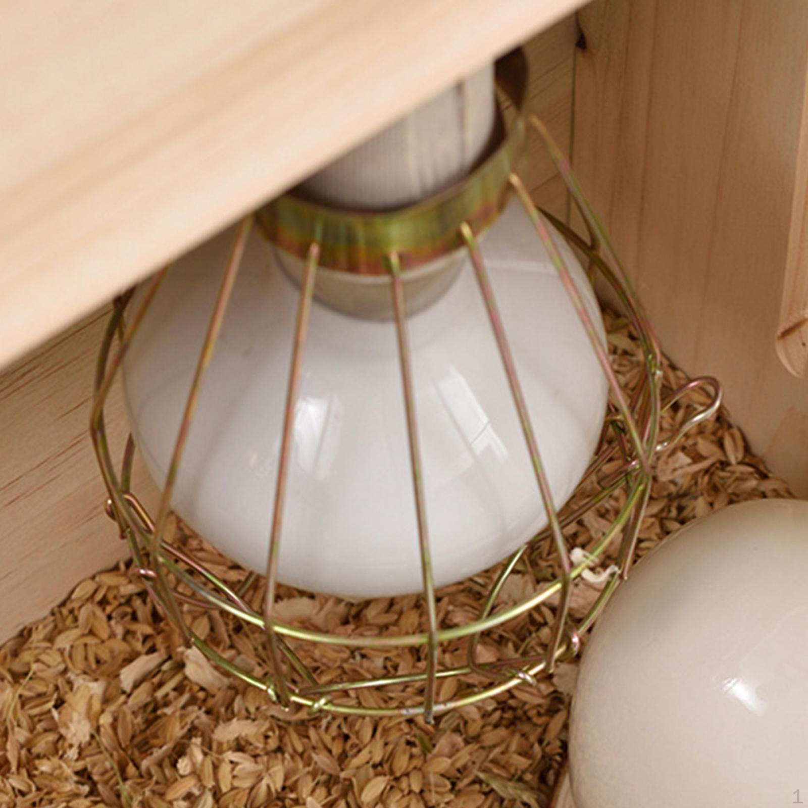 

Reptile Heat Lamp Guard Heating Lampshade Versatile Convenient Sturdy Anti Scald Mesh Cover