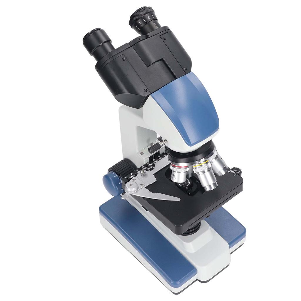 Binocular Microscope 40X To 2500X Double Layer Mechanical Stage Laboratory Compound Binocular Microscope