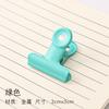 2 Pc Metal Binder Clips Multicolor  Folder Notes Po Letter Paper Clip Clamp School Office Stationery For Kids Student Prize