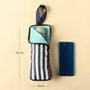 2pcsJapanese Waterproof Umbrella Stripe Cover Absorbent Towel Cloth Printed Umbrella Bag Portable Folding Umbrella Storage Cover