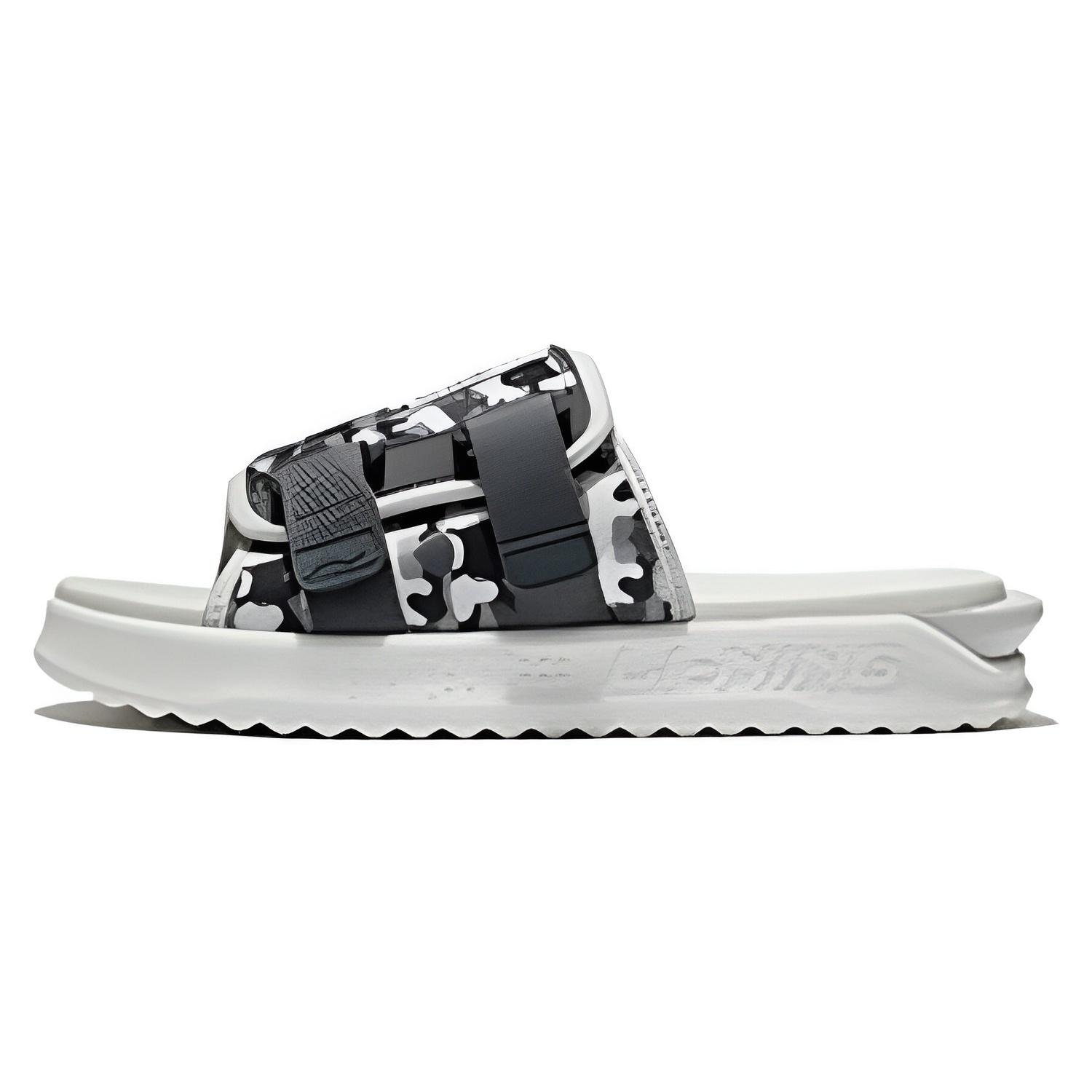 Li-Ning Fashion Slides White Black Camo Men s AGAS011-3 EU 42⅓