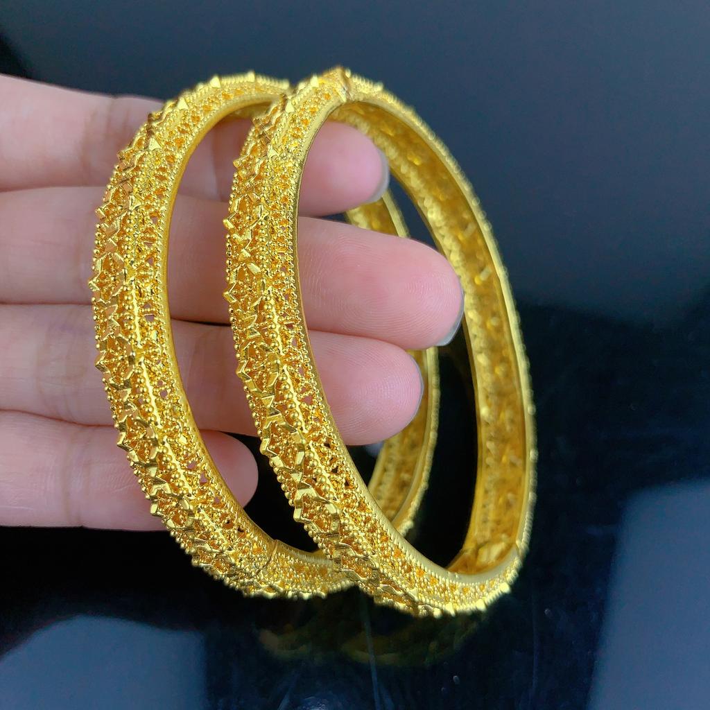 2026 Luxury Ladies Open Bracelet Dubai Bride Indian Light Luxury Women's Wedding Bracelet