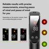 Professional Alcohols Meter Portable Quick Response Alcohols Tester with Voice Broadcast Indicator Digital Breathalyzer