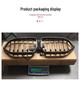 Front Grille with Lights & Air Intake for BMW X6 G06 (2020-2022) - Car Accessory