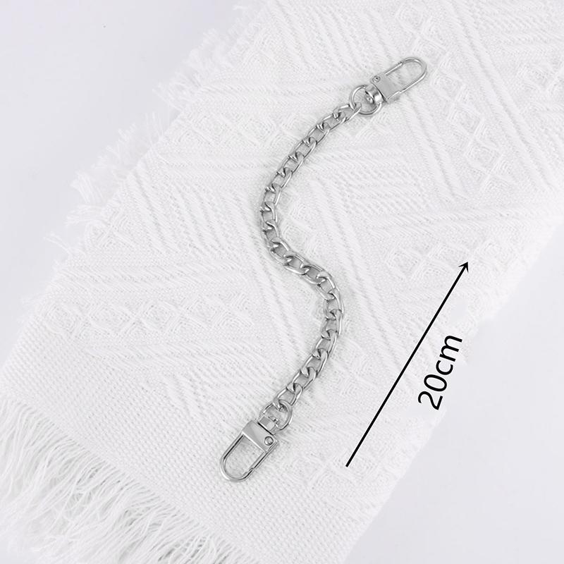 Bolso de Cadena Nk Cadena Bandolera de Hombro Único Correa de Bolso Cadena de Metal Multicolor Corta