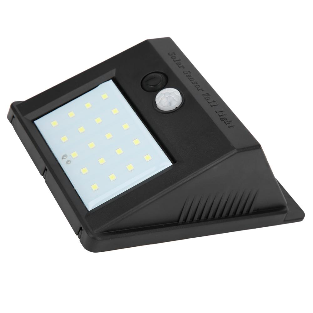 Solar Sensor Wall Lamp 20LED for Outdoor Yard Corridor Driveways Porches Garden Security