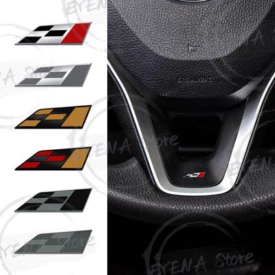 1pcs Car Metal Alloy Race Flag Logo Steering Wheel Sticker Emblem For Formentor Sport Leon Exeo Ibiza FR Ateca Badge Decoration