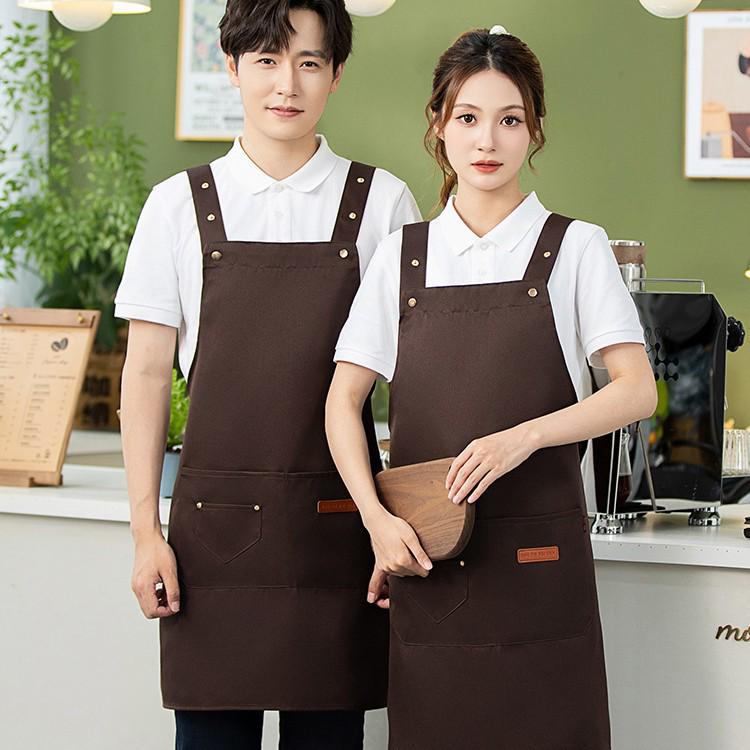 Custom Waterproof Promotional Kitchen Apron for Adults, Logo Printing, Perfect for Gifting and Workwear