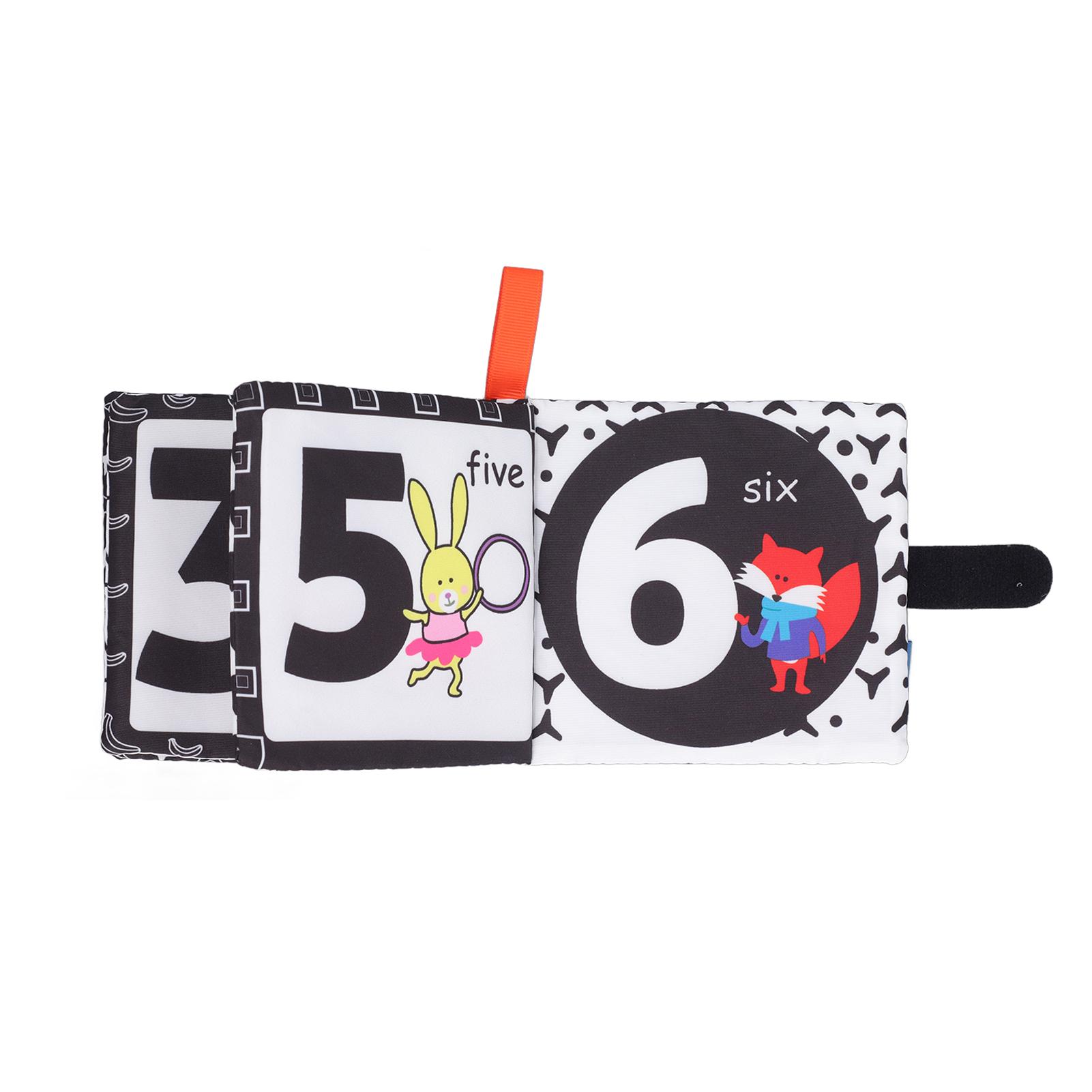 

Черно-белая детская книга, безопасная интерактивная детская тканевая книга, раннее образование, дошкольное обучение, игрушка