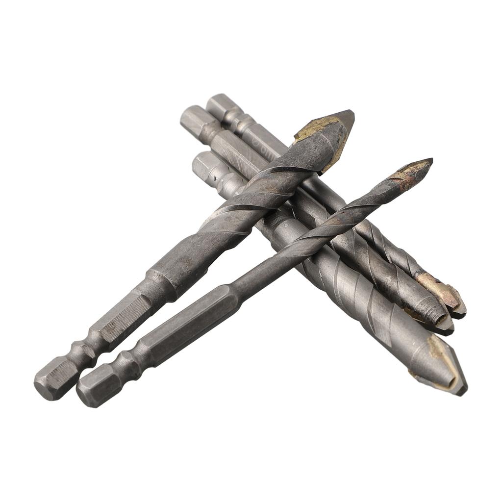 Eccentric Drill Bit Set Staggered Edge Design Create Special Cutting Path Convenient Chip Removal Tight Grip on Drill