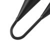 Double-Handle Black Metal Percussion Cowbell for Early Education