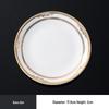 Hotel Restaurant Ceramic Tableware Set: Plates, Bowls, Cutlery, Chopsticks for Private Rooms - 7 or 8 Pieces