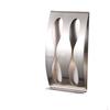 Mount Stainless Wall Steel Toothpaste Dispenser 23position Holder Toothbrush