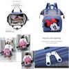 Large Capacity Minnie Mommy Bag Stylish Convenient Maternity Backpack