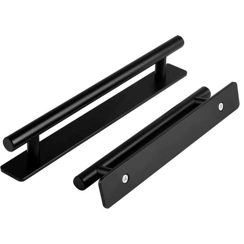 White Self-Adhesive Push-Pull Handle for Glass Sliding Doors and Drawers