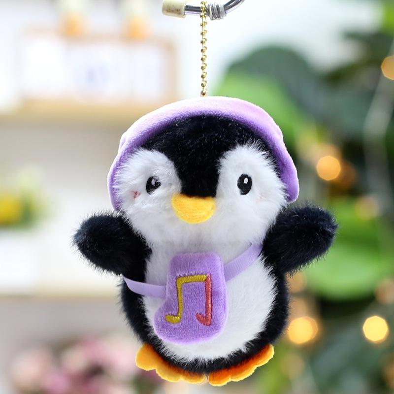 Cute Little Penguin Pendant Plush Toy Doll Cartoon Bag Hanging Keychain Rag Doll Doll