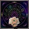 Square Altar Board Game Cards Pad Rune Table Cloth Metaphysical Board Game Mat