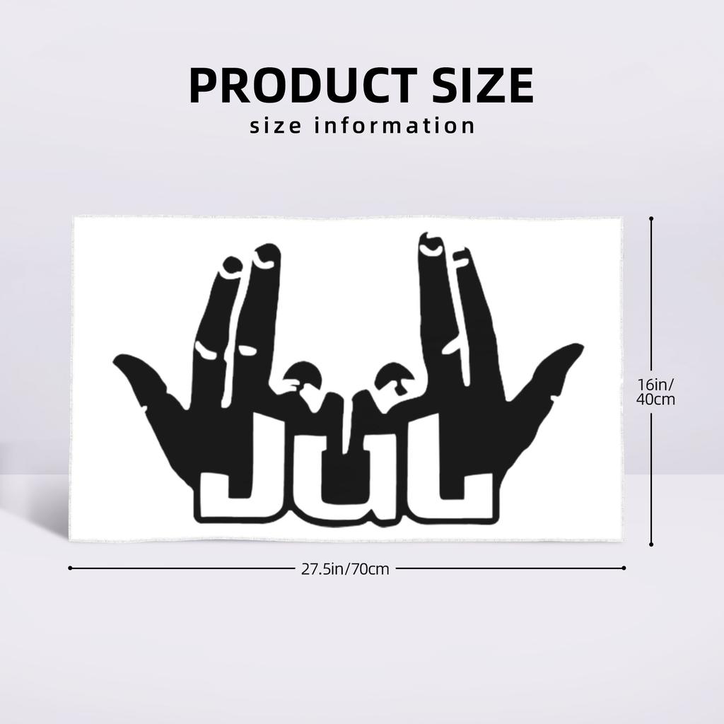 Jul sign Soft Face Towel Quick Dry Pool Bath Cotton Towels Breathable