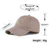 Korean & Japanese Style Soft Cotton Baseball Cap - Custom Logo Option