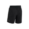 Under Armour Solid Print Small Logo Straight Shorts Men Bottoms Black 1370999-002